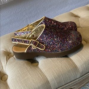 Glitter clogs